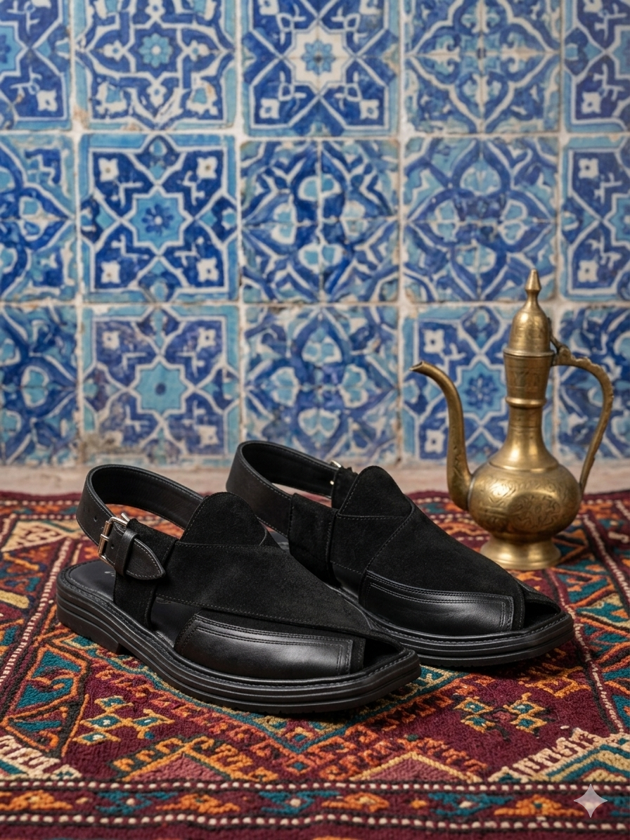 Pakistani Peshawari Chappal - Premium Leather