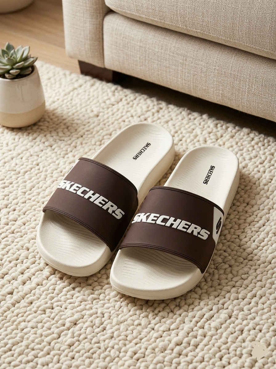 Sketchers Brown Slipper