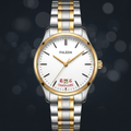 FALEDA Rose Gold Automatic Men's Watch - White Dial Rose Gold Case